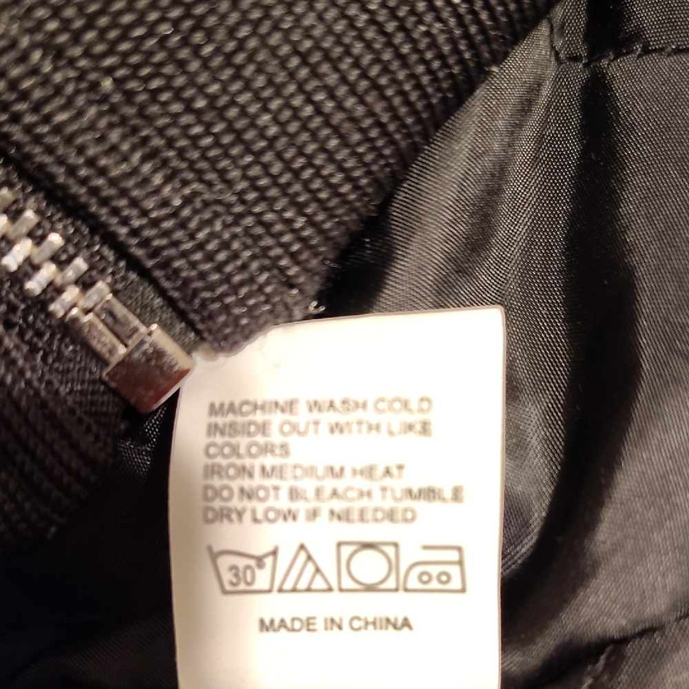 INSO Collection Black Quilted Bomber Jacket for Women B34 - Picture 13 of 13